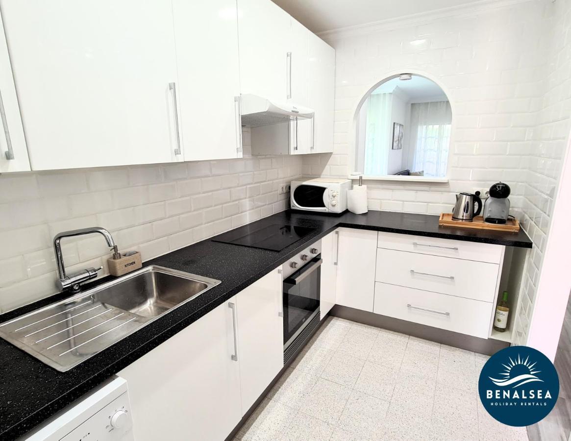 Premium Apartment 50 Mts From De The Beach In Pueblo Quinta Benalmadena Luaran gambar